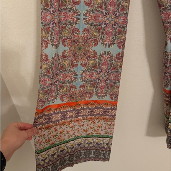 Alice & Olivia Elma High Waisted Wide Leg Pant- Size 6 - Picture 7 of 14